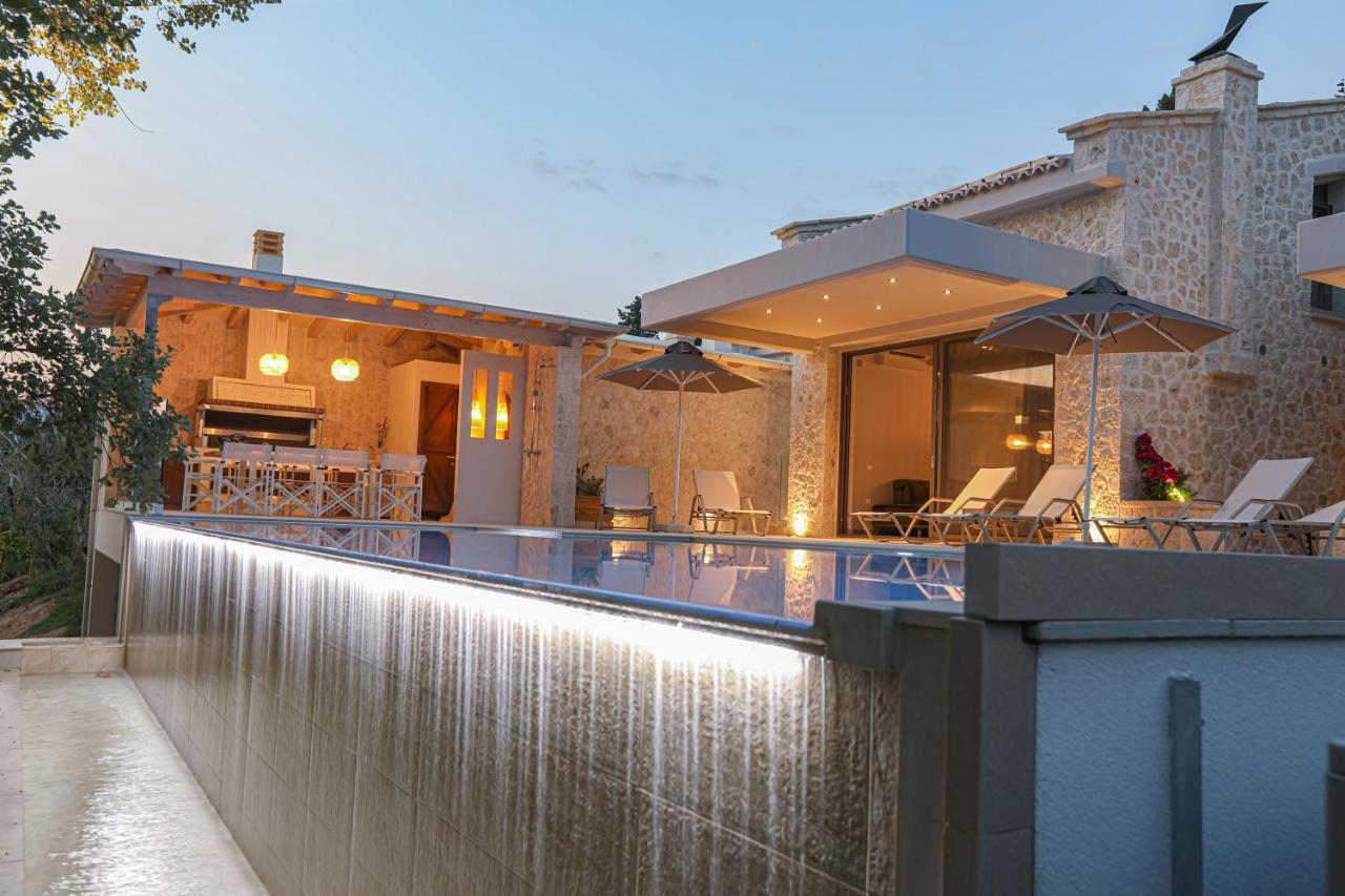 My Mediterranean Corfu Luxury Villa With Private Swimming Pool Kontokali Exterior foto